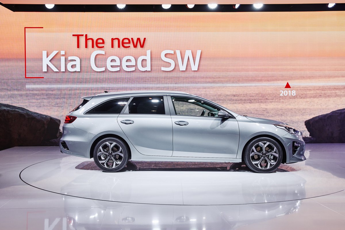 Kia_Worldwide's tweet image. The new #KiaCeed #Sportswagon makes its world debut today. Get ready to be impressed by the most practical, spacious, and versatile #Kia #Ceed to date. #GimsSwiss #GIMS2018