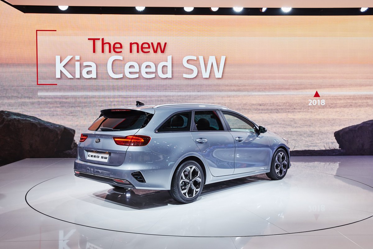Kia_Worldwide's tweet image. The new #KiaCeed #Sportswagon makes its world debut today. Get ready to be impressed by the most practical, spacious, and versatile #Kia #Ceed to date. #GimsSwiss #GIMS2018