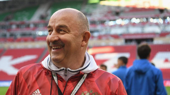 Russia coach Stanislav Cherchesov