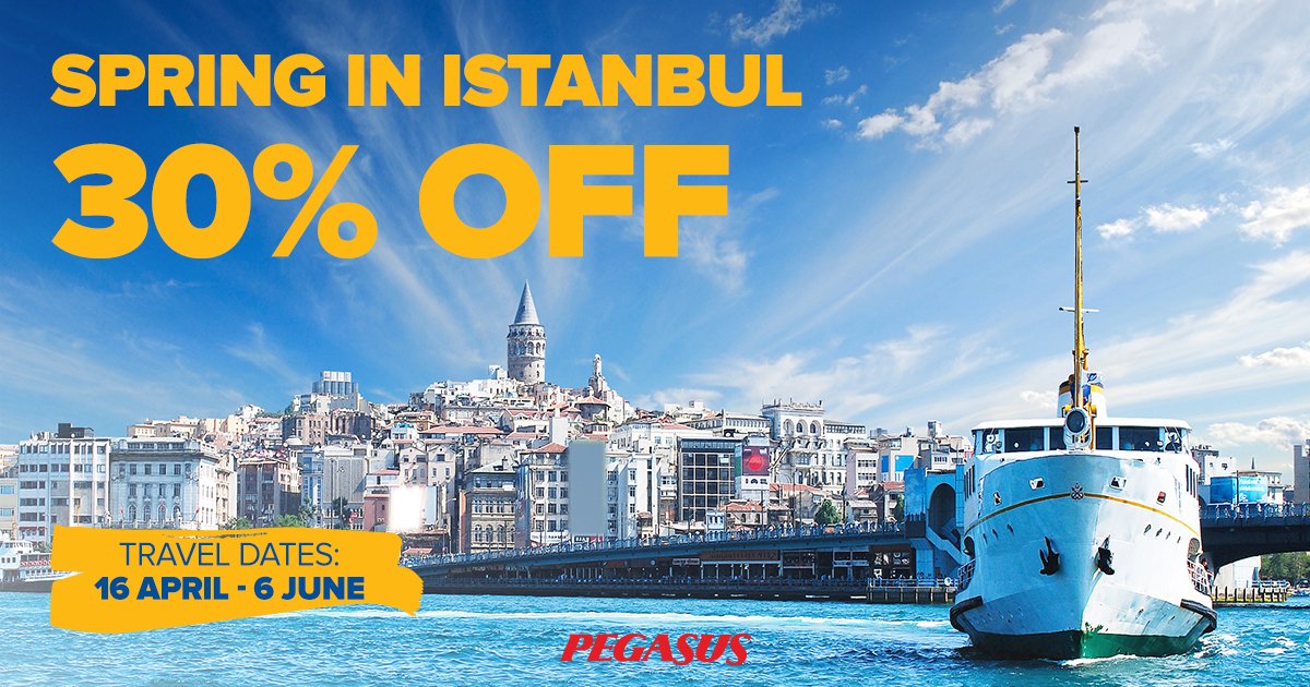 Pegasus Airlines on Twitter: "This spring is the perfect ...