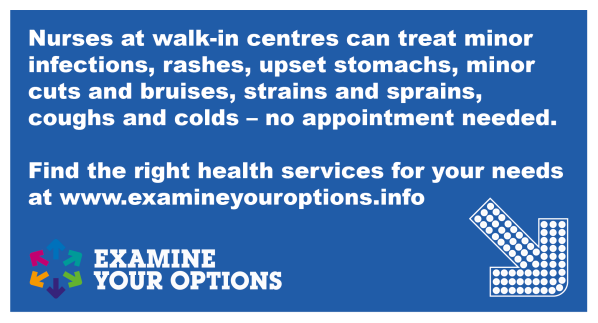 SeftonPartners's tweet photo. Minor accident? Skin #rash? Emergency #contraception? NHS #WalkInCentres can deal with it all. No appointment needed – just walk in. Get locations & opening times of walk-in centres in the South #Sefton area here: https://t.co/EG9gowJpyn #examineyouroptions https://t.co/2Xb4p3uvYL