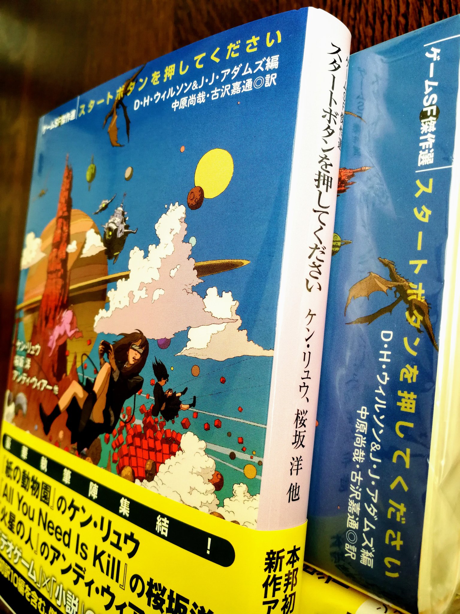 中原尚哉 در توییتر 見本刷りが到着 ゲーム小説アンソロジー スタートボタンを押してください 中原尚哉 در توییتر 見本刷りが到着 ゲーム小説アンソロジー スタートボタンを押してください