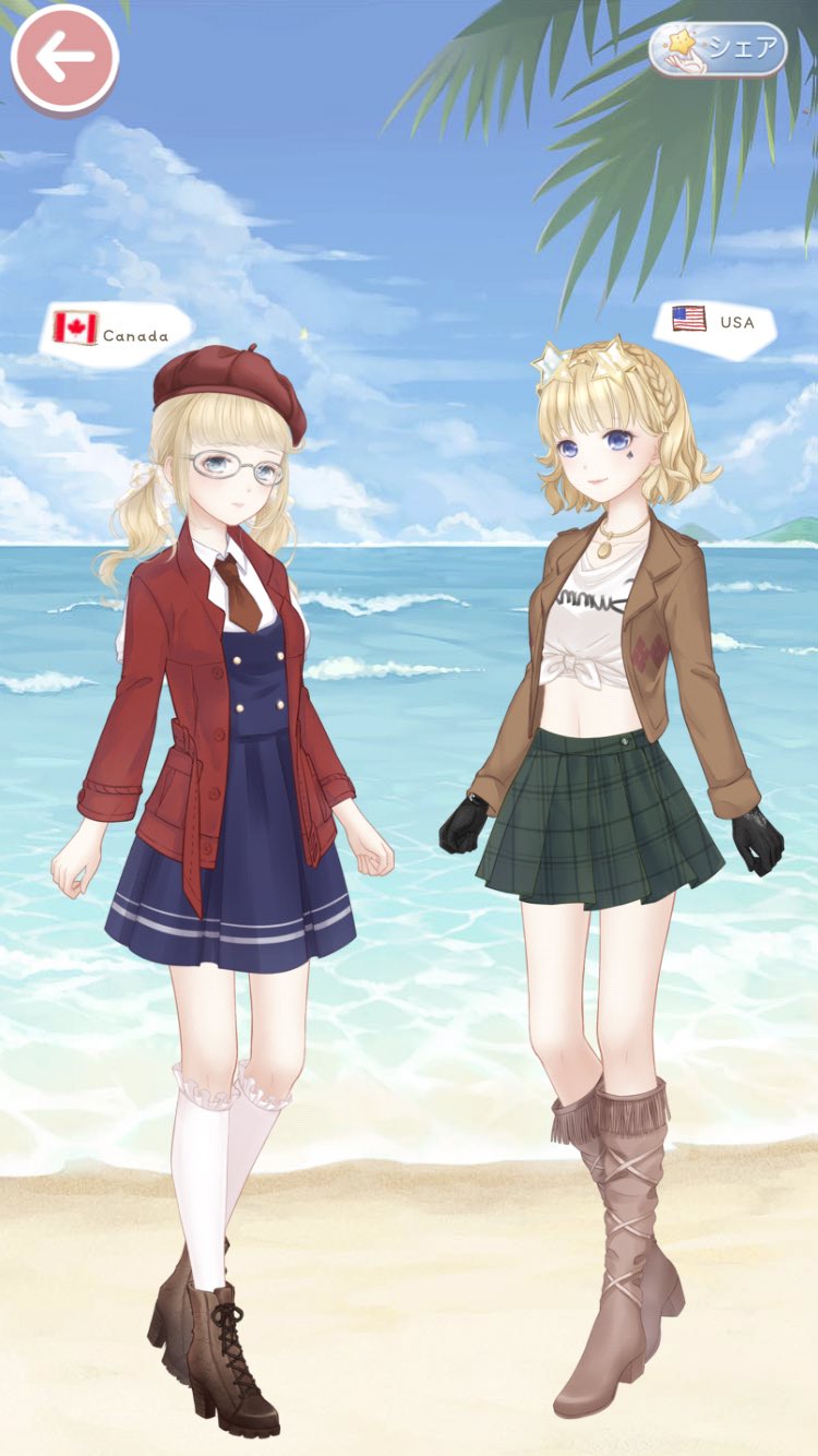 にょたりあ ヘタリア 日本 2Pフルセット にょたりあ ヘタリア 日本 2Pフルセット