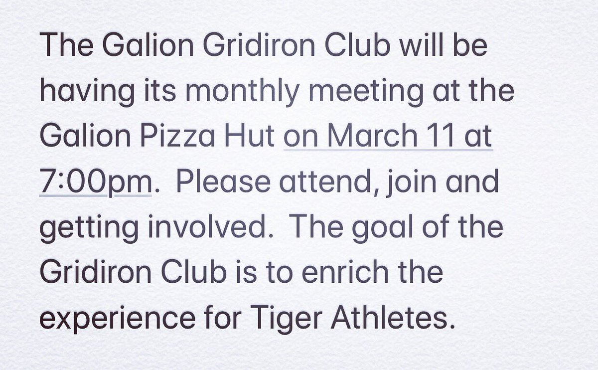 GalionC's tweet photo. #galiongridironclub #galionfootball https://t.co/gRYZbZo8Fz