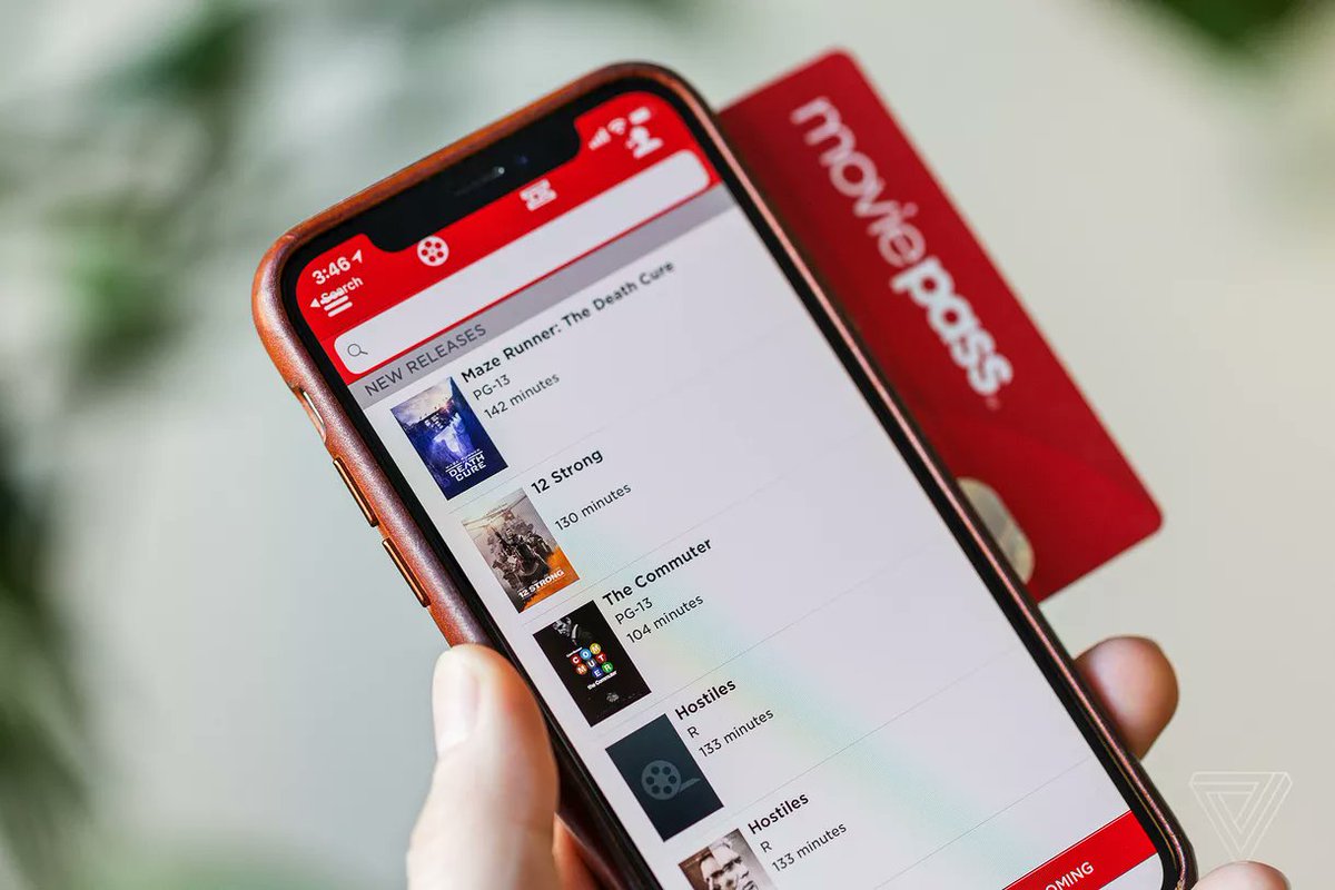 Niftyslash's tweet photo. MoviePass says it’s ‘exploring’ gathering location data on users, but it won’t sell it. https://t.co/lGKQAUelVA