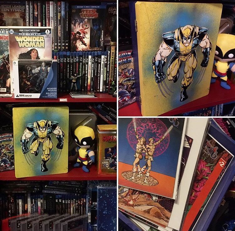 WHAT'S IN THE BOX?!?!?! Comics! customcomicbox.com #comics #comicbookstorage #handcrafted #handpainted #customcomicbox #comicbook #comicbooks #shelfies #shelfdecor #collection #collector #comiccollector