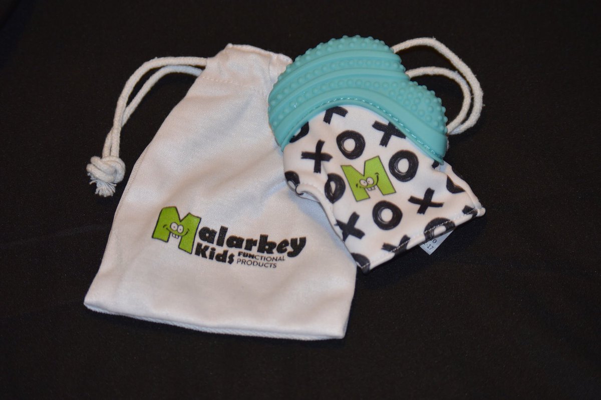 Taylor_Bitchhhh's tweet photo. We finally got our #munchmit in the mail!! & as you can tell Grace is so excited! She couldn’t even wait 5 seconds for me to take a picture of it lol! & it came just in time for her 2nd tooth to poke through! #malarkeykidsbrandrep #ORIGINALmunchmitt #mominvented @malarkeykidsinc https://t.co/CbsHMdM232