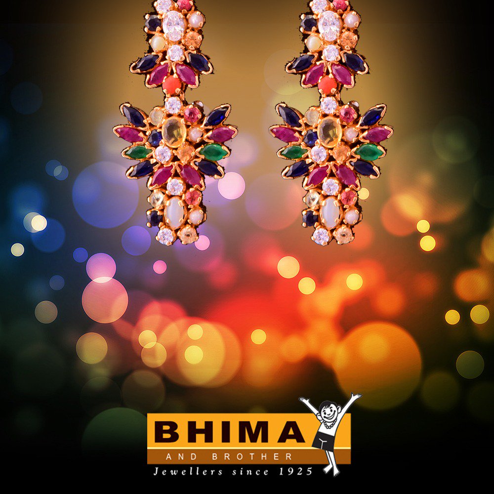 Bhima_Brother's tweet photo. "Nothing dresses up your wardrobe like the sparkling majesty of gemstones" only @Bhima_Brother 
Visit:- https://t.co/K6ag6BXPPf 
Call@ 8547860938
Watsapp@ 8547860938.
#Earring #semipreciuosstones #bhimagoldpuregold #preciousstones #colourstone #gemstones #pearl #ruby #emerald https://t.co/MTmN4ACejH