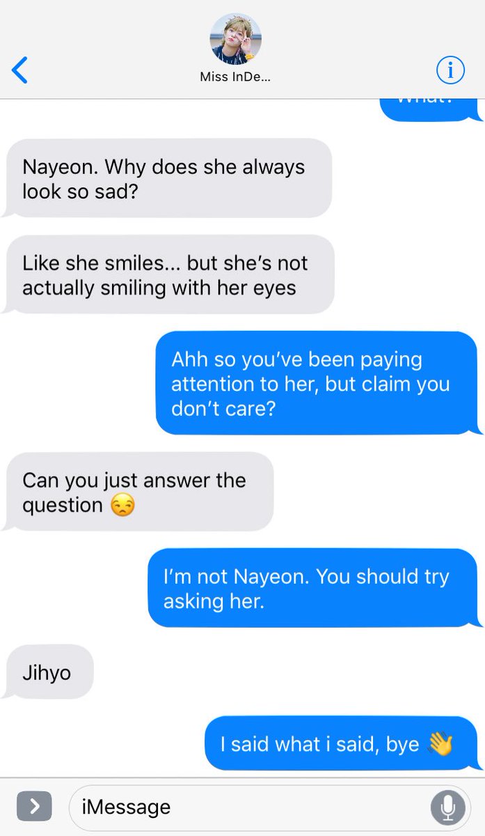 「ᴊɪʜʏᴏ ᴛᴏ ᴊᴇᴏɴɢʏᴇᴏɴ」  “𝚋𝚞𝚝 𝚢𝚘𝚞 𝚠𝚊𝚗𝚝 𝚝𝚘 𝚜𝚎𝚎 𝚑𝚎𝚛?”