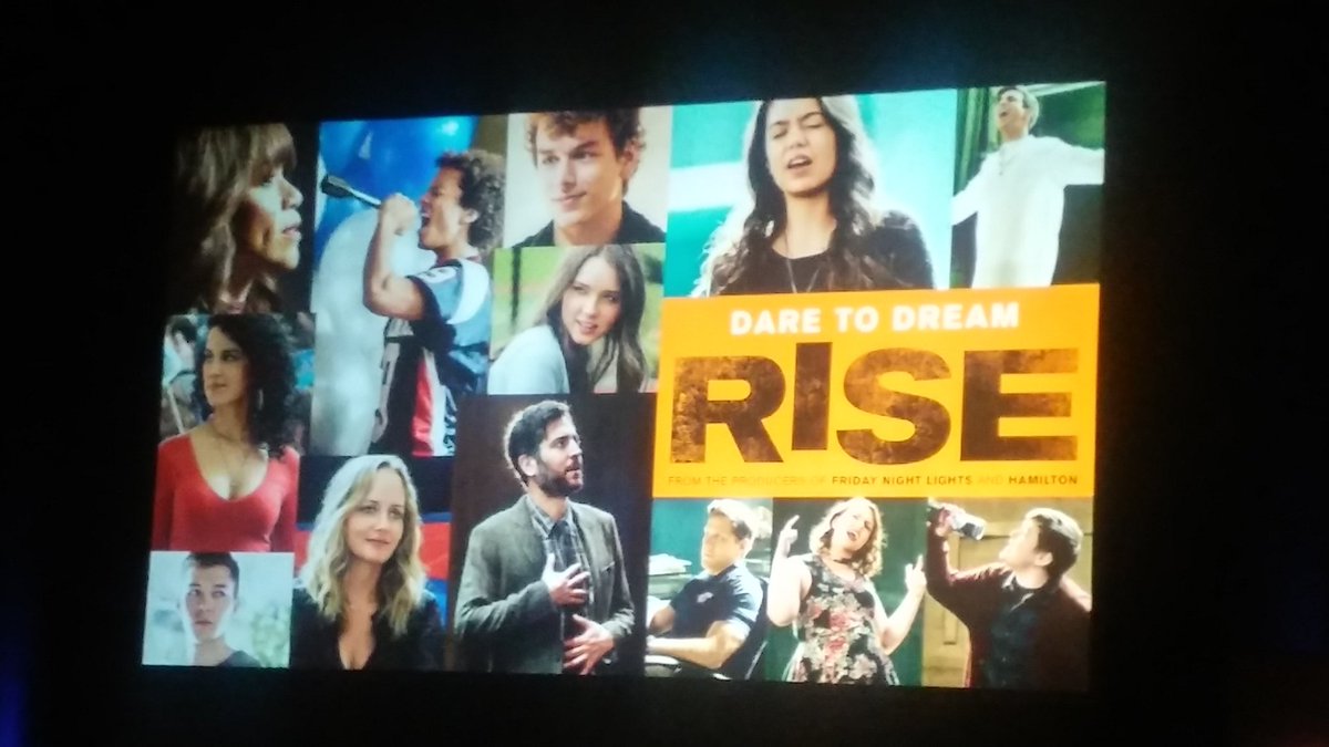 Antonijan's tweet photo. Thnx @shnsf for #NBCPremiere #NBCPilot preview of @NBCRise #NBCRise #RiseNBC atbthe beautiful #OrpheumTheatre The new NBC show "Rise" is full of promise and destined to be in the same league of #FridayNightLights #Glee and #Riverdale #Remixed Also congrats to #ACHS for the $$ https://t.co/5rO4JkwKCp