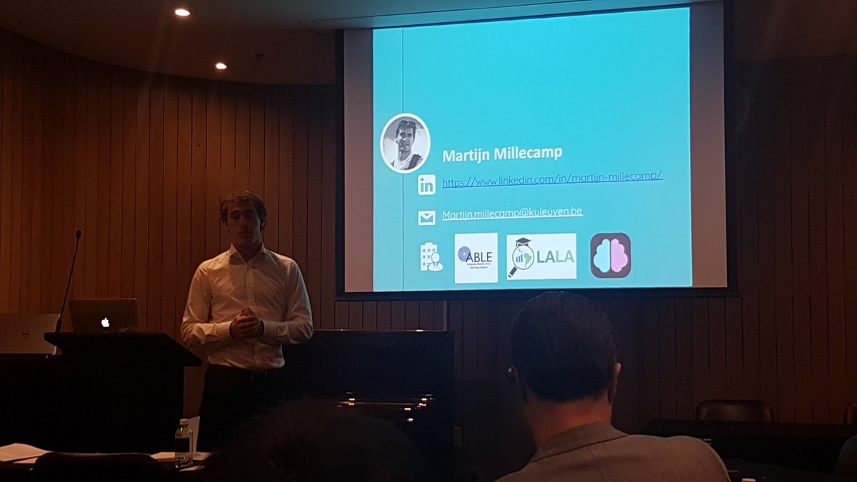 marloft's tweet photo. @LALACommunity Project now being presented by @MMillecamp94 - building capacity in Learning Analytics in Latin America - by *adapting* existing tools #LAK18 https://t.co/Pta9C9AcY9