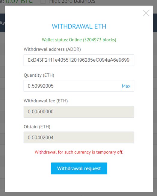 nontonV's tweet photo. @Yobitexchanch @YobitExchange I cannot sent ETH, Please help https://t.co/1RfMXknbHe