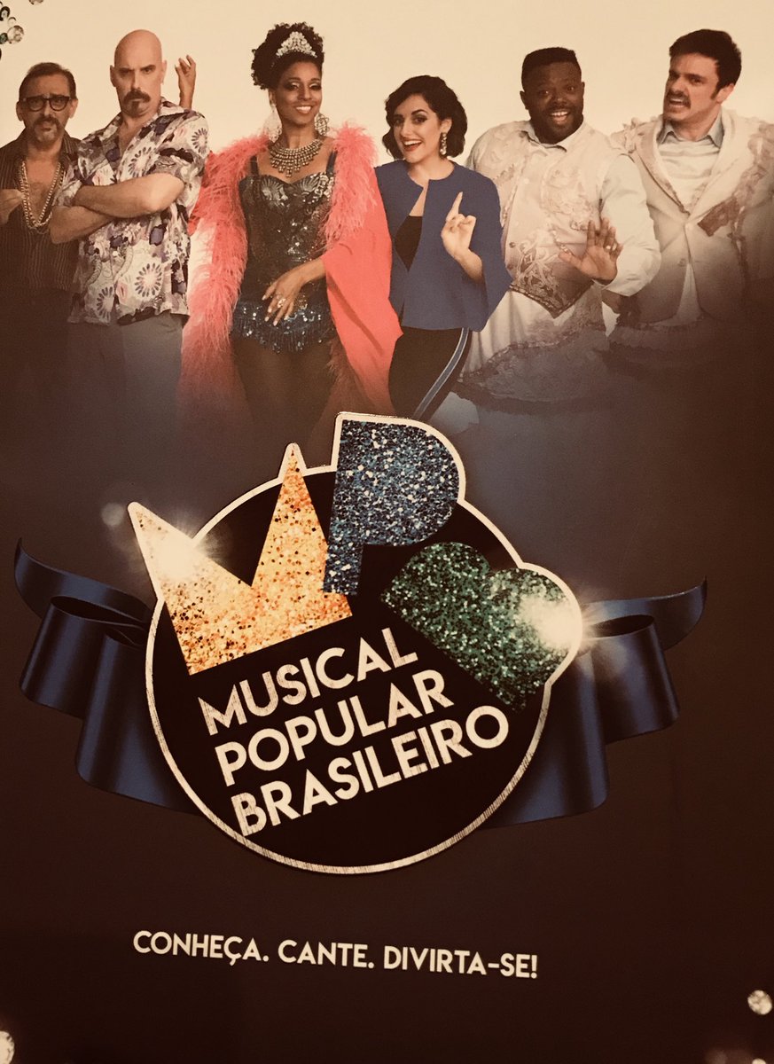 E hoje estivemos na estreia de MusicalPopular Brasileiro em cartaz no Teatro das Artes.Uma linda homenagem aos grandes nomes de nossa cultura