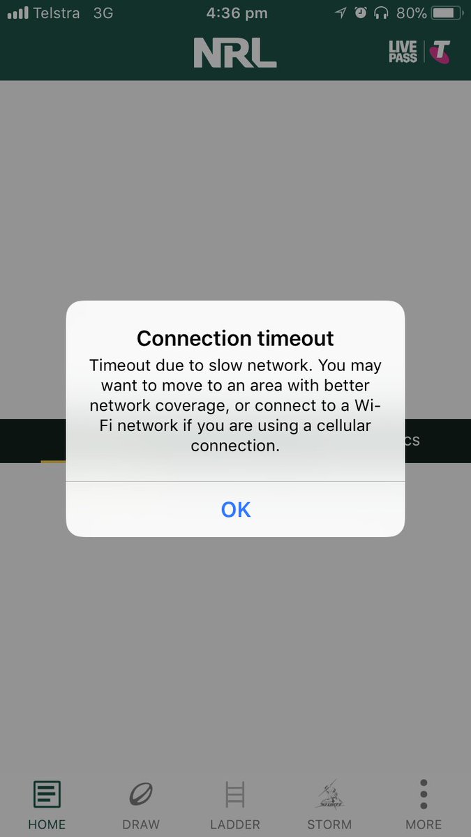 cadland's tweet image. @NRL @Telstra if you are going to announce team listings in a livestream, how about you make sure the app can handle the load. Why can’t you put them on a page like the old app did.
#nrlapp #nottested #crapapp