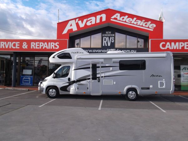 avan slide out caravan