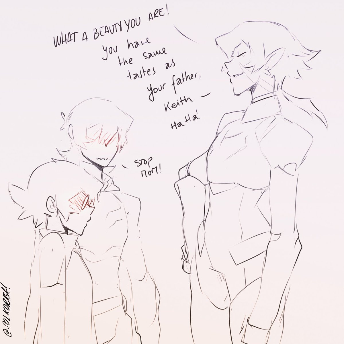 ?❤️?

#Krolia #Kidge 