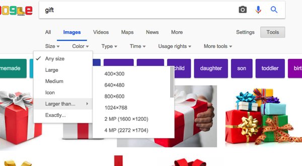 Shanie_Cooper's tweet image. &quot;You can filter Google images by size in the Tools, right near the Usage rights.&quot; goo.gl/5BjqbS #googleimagesearch #graphicdesign #imageresolution