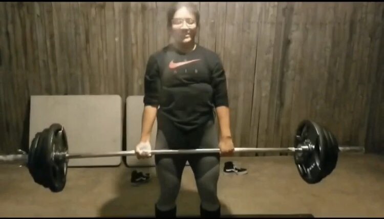 fitndfablizz's tweet photo. Ya girl gained some weight but still pushing through! Tomorrow I start training with Ruthless!🔥 https://t.co/Gv8wMWTP3L