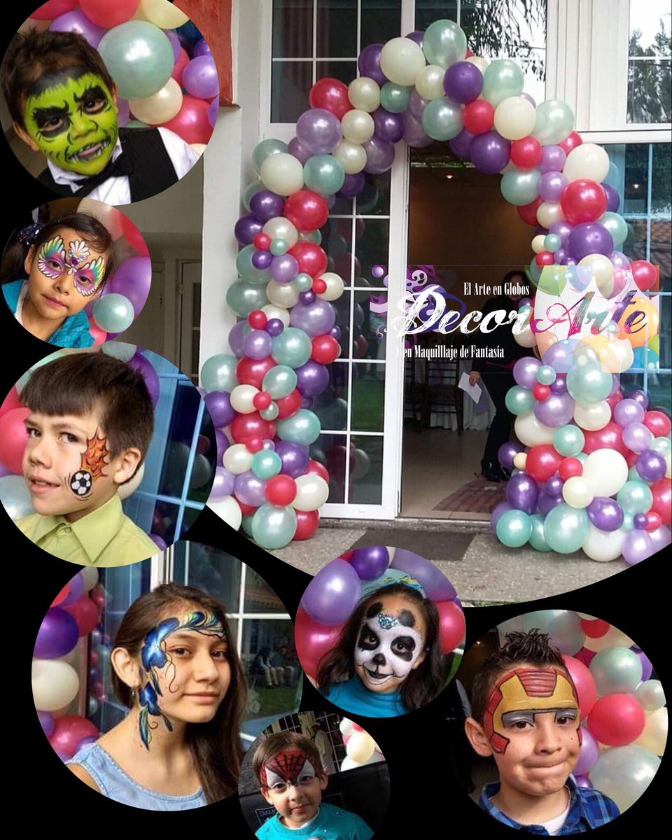 DecorarteGPaz's tweet photo. Globos y maquillaje! Los mejores servicios en un mismo sitio 📲5534493533 #decorartepaz #decoracionconglobos #globos #balloonartist #pintacaritas #facepainting #maquillajedefantasia #fiestasinfantiles #niños #fiestas #cumpleaños https://t.co/MkNxhrIbyc