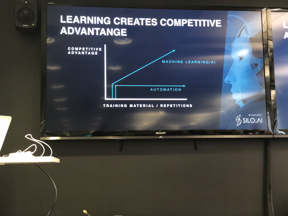 juhani's tweet photo. #AI morning with @TeroOjanpera from @silo_AI — @Boardman2020 at @futurice https://t.co/2BHkHWOgjV