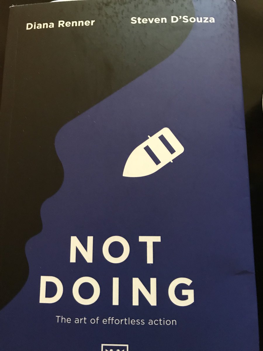 Excited to attend book launch of ‘Not Doing’ the follow up to award winning ‘Not Knowing’ by dynamic duo <a href="/NotKnowingLab/">Diana Renner</a> &amp; <a href="/stevenxdsouza/">Steven D'Souza</a>