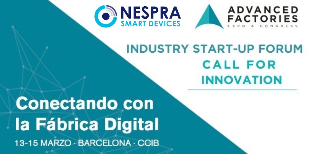 Nespra presente en el Industry Start-up Forum de Barcelona nespra.net/blog/nespra-pr…