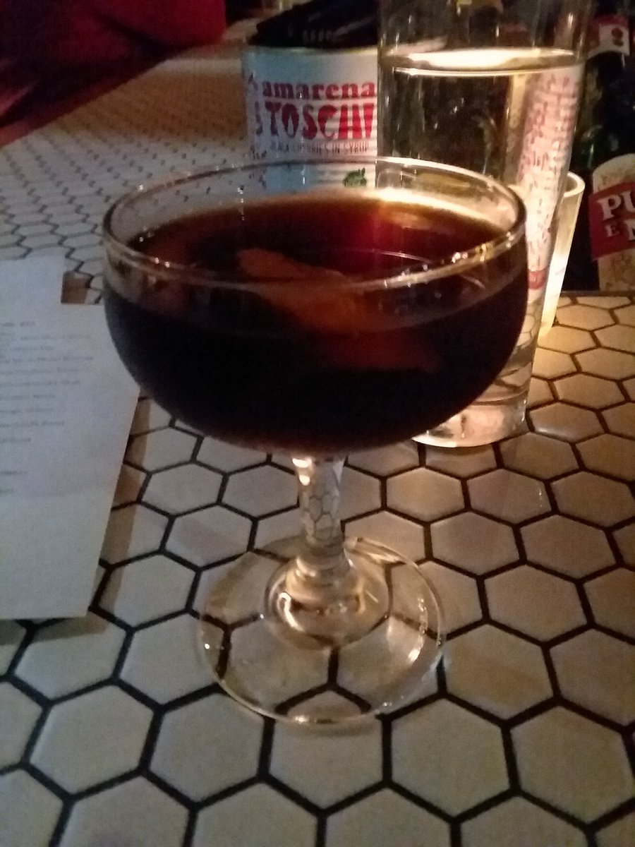 john_harper's tweet photo. Nightcap @ArtusiBar naturally. Our wedding cocktail still on the menu. 💙 https://t.co/RkmXjZZ4ky