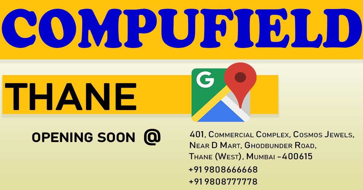 compufield's tweet photo. Estb. since 1985, your favourite Computer training institute #Compufield, which imparts individual based training is now broadening its reach and opening shortly at #Thane. With three well established centers already in Mumbai, we proudly present our fourth center in Thane West. https://t.co/m2JchGK275