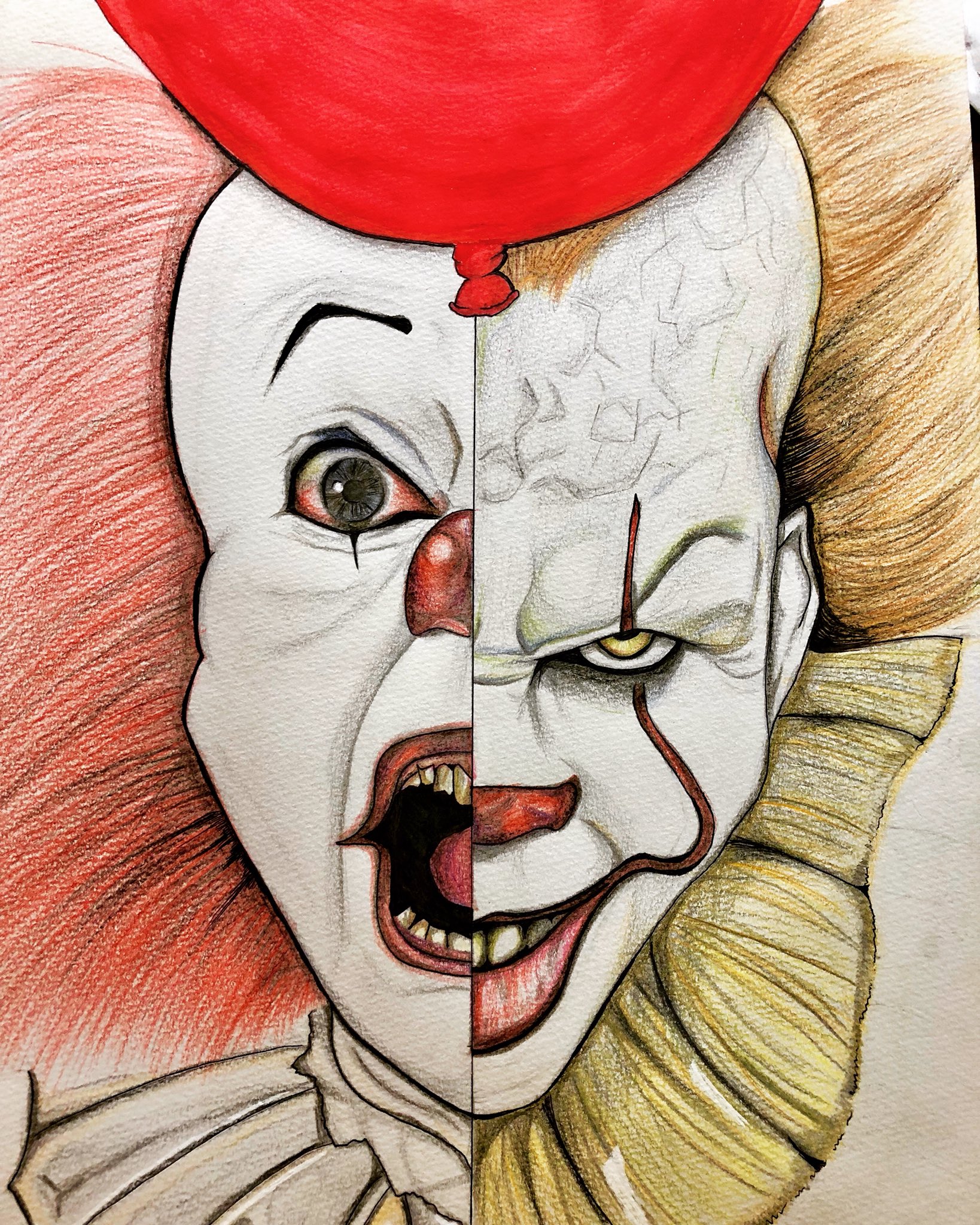 Yahoo!オークション - ポスター『IT』（イット）- ペニーワイズ