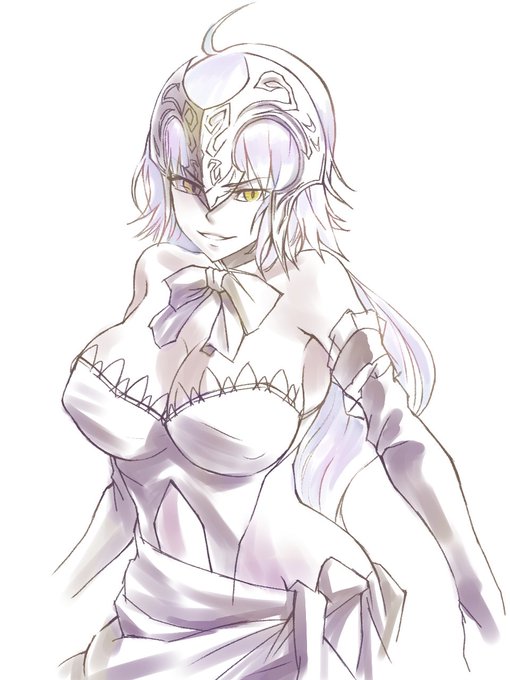 次のリクエスト(ジャンヌ・オルタ)練習。ムズイ(;'∀')
その衣装どうなってんすか… 