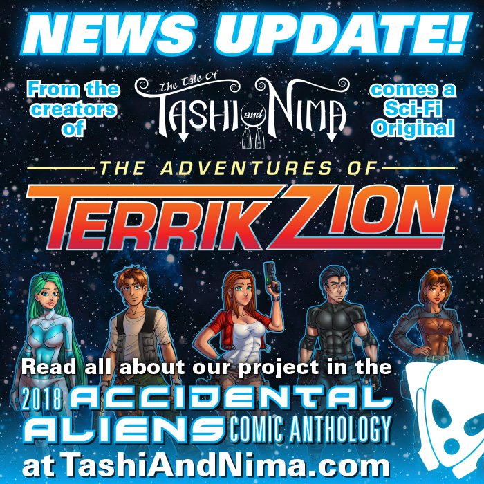 Wrote up a little blog detailing the #AccidentalAliens 2018 anthology and officially introducing #TerrikZion to the world! Check it out! tashiandnima.com/2018/03/terrik…