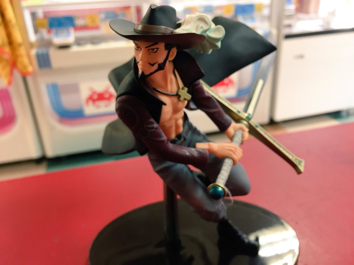 Uzivatel タイトーステーション 小田原店 Na Twitteru プライズ ワンピース ミホーク のフィギュア登場致しました とってもカッコいいのでファンのお客様是非チャレンジしてみてくださいね タイトー 小田原