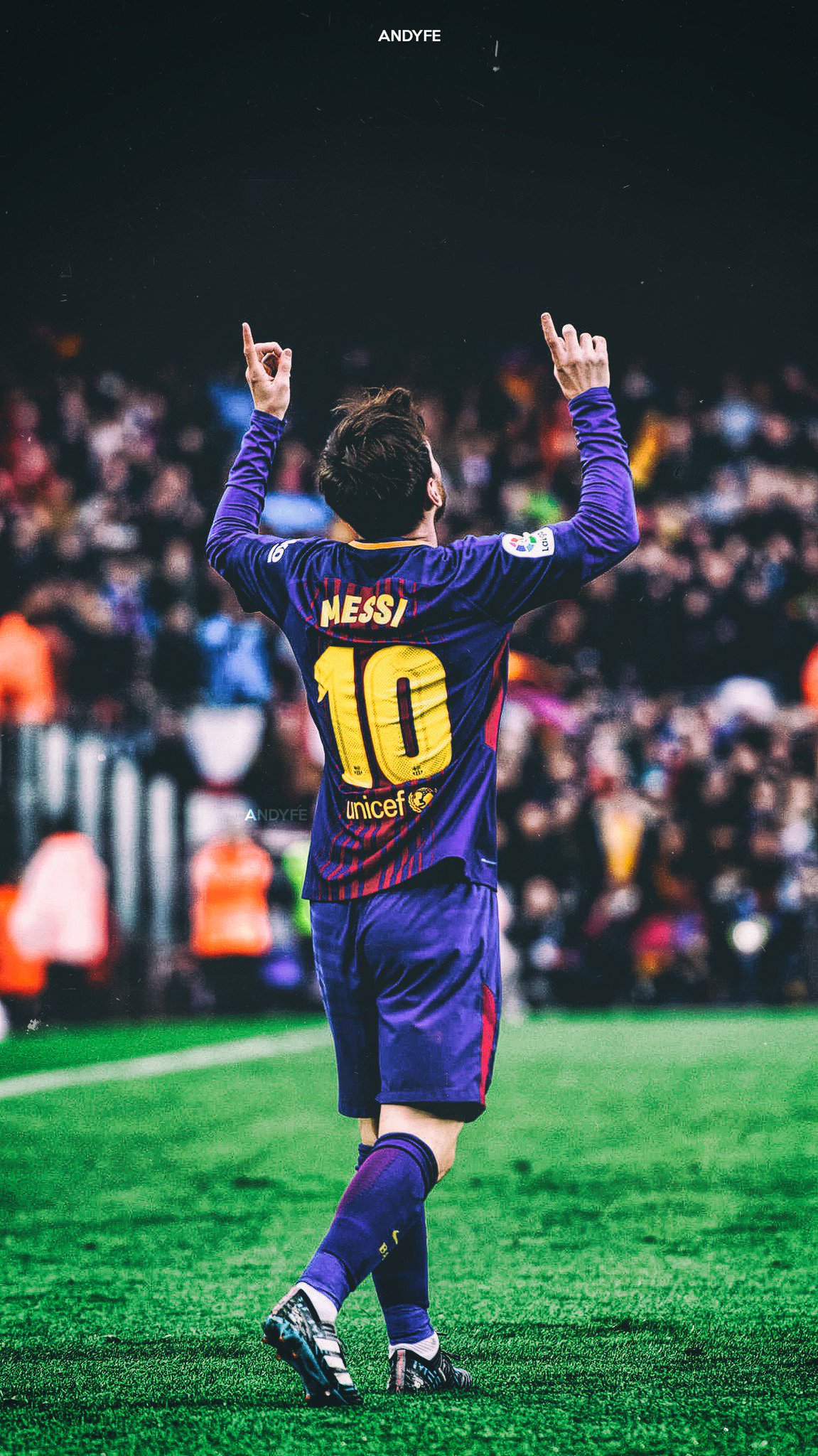 Andy on Twitter: "Lionel Messi Wallpaper. Celebrating 600th goal.