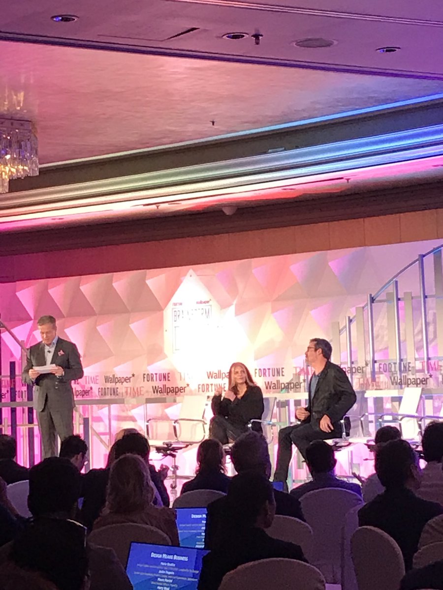 retawrites's tweet image. Clay Chandler (standing), Exec Ed for Time Inc Brands says design is no longer for middle-management but for C-suite execs to drive solutions #brainstormdesign #timeinc