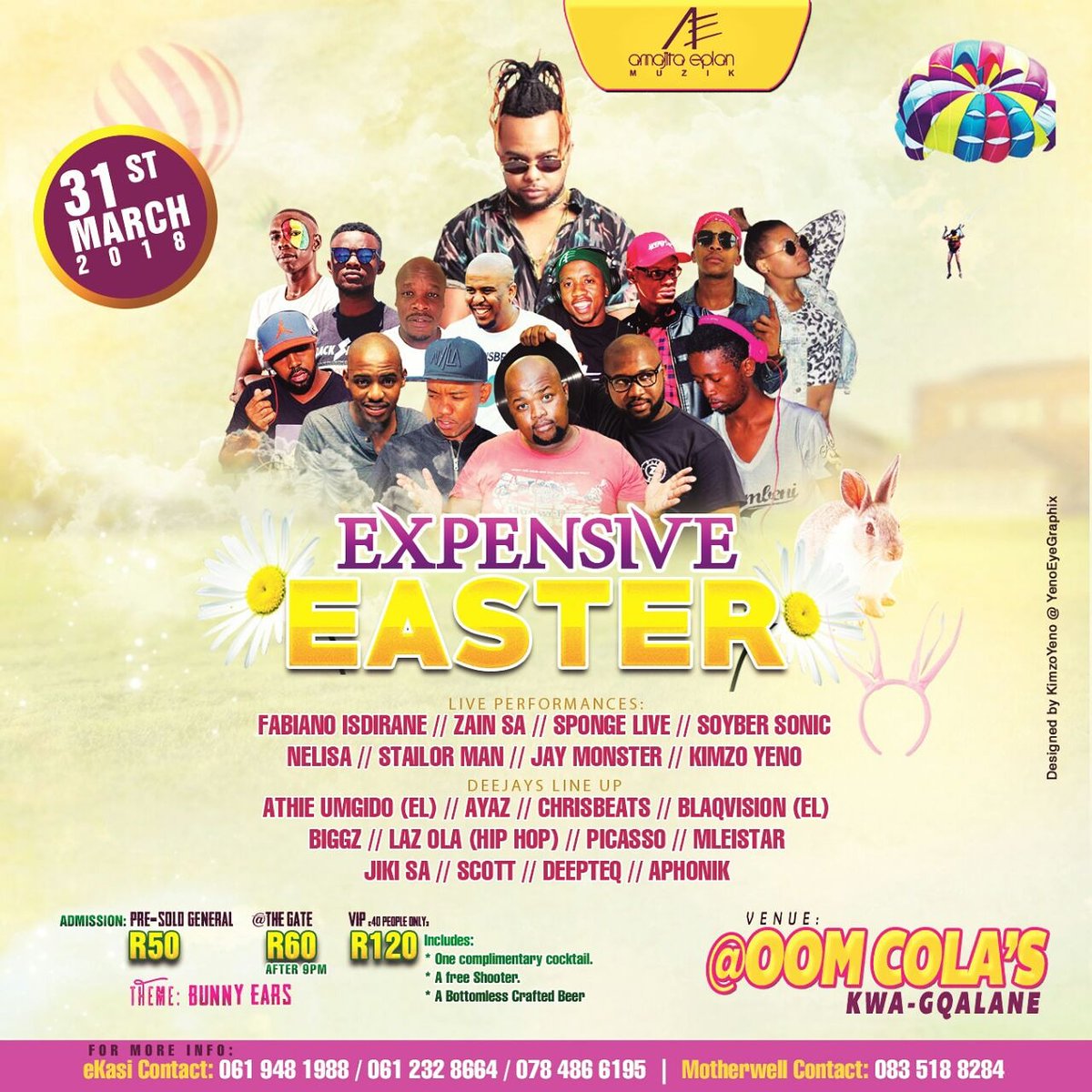 PbnTV_SA's tweet photo. #ExpensiveEaster on 31st March at Oom Cola's/Gqalane place in PE https://t.co/eCPXUNEPTk