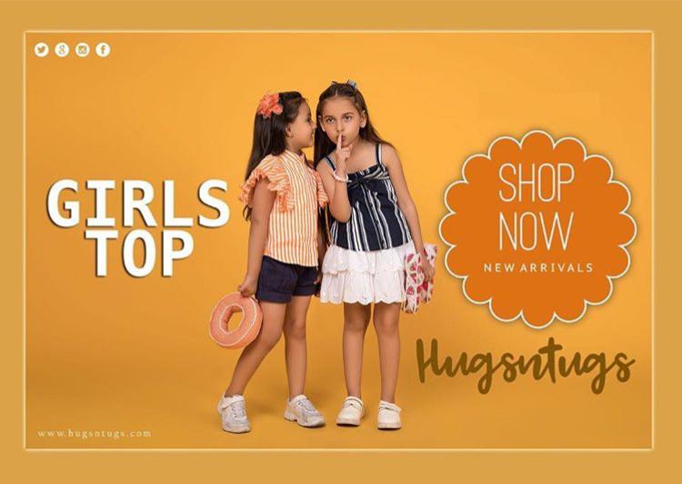 #cutetops #kidswear #girlswear #funprints #coolstyling #trendy #comfy #littlefashionista #stylish #kidsfashion #onlineshopping #hugsntugs #hntgirl