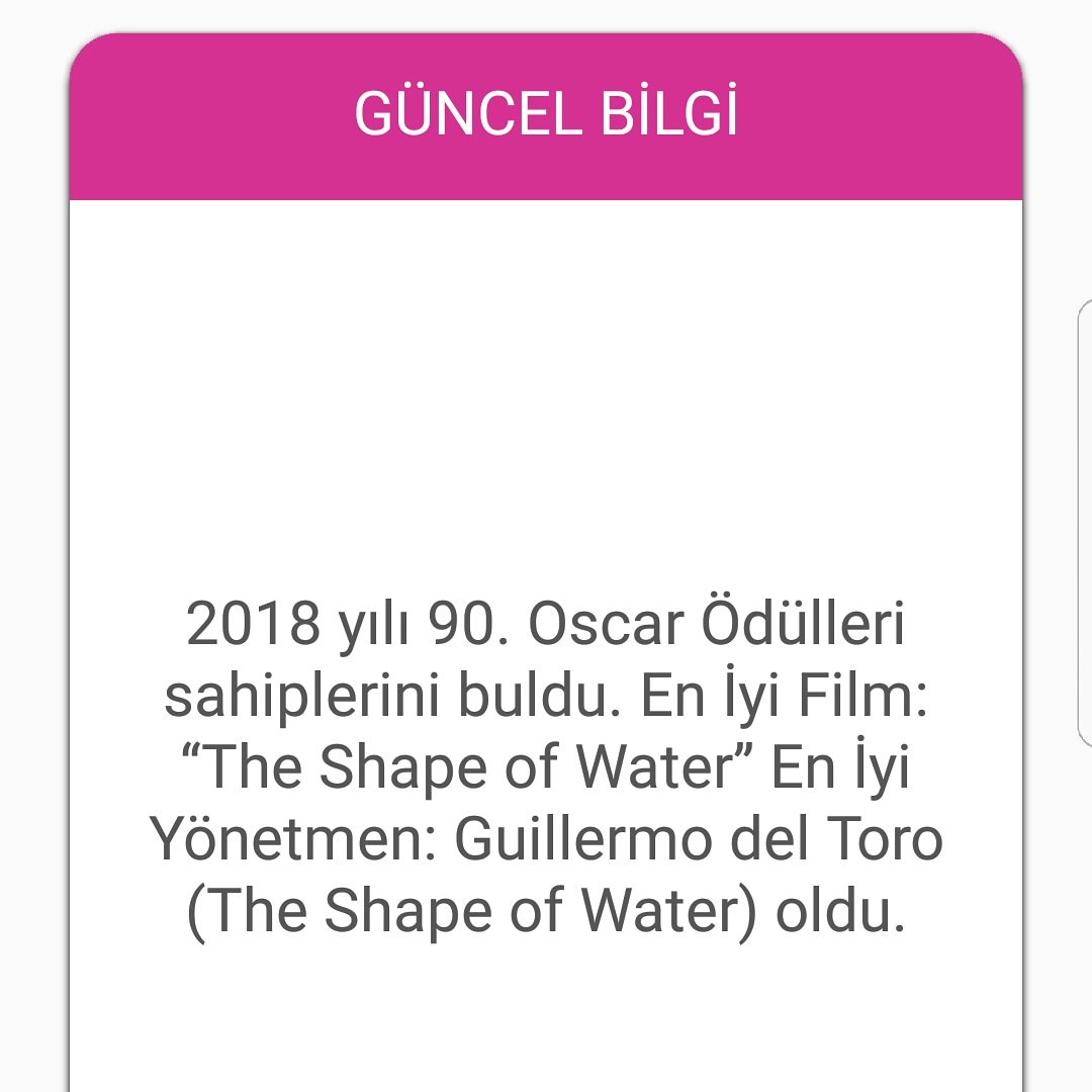 Uygulamayi indir GÜNCEL BİLGİLERİ takip et soruları çöz, puanları topla, sıralamanı gör, bildirim al ! Uygulamayı profildeki linkten indirebilirsiniz. #kpss #kpssmentor #kpss2018 #kpssguncelbilgiler  #tbt #sinav #soru #ösym #kpsshazırlık #kpsslisans #genelkültür #genelyetenek