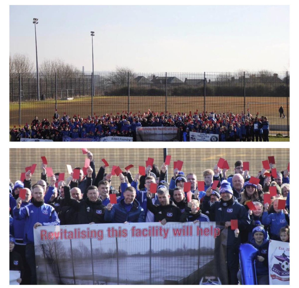 WISHOM's tweet photo. Paisley Park is in need of urgent funds to help regenerate facility that has now been unsafe and unplayable for 10 years.
@DUPleader
@StephenNolan
@OfficialIrishFA
@BelfastLive
@belfastcc
@BBCSPORTNI
#HelpUsRevitaliseOurCommunity
#HelpOurKids
#LetThemPlay
#AlbertFoundry https://t.co/n7XZZ3PI6E