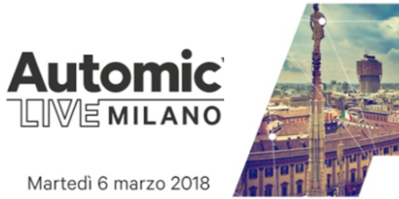 CAAutomation_FR's tweet photo. Following the success of the first edition, #AutomicLive is coming back to Milan today, don't miss your chance to speak with global industry experts. https://t.co/YBce03RmJG