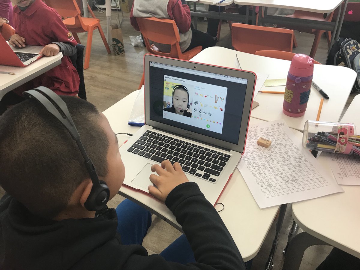 pimstar's tweet photo. Finally @Flipgrid debuts @ Daystar. #dsgrows #collaboration #gr3 @jesskuemmerlin #cla https://t.co/9sXi5K6h7U