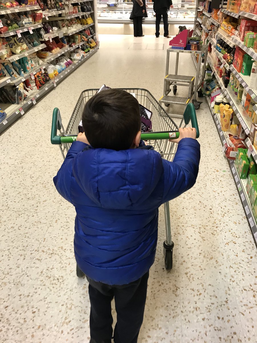 SENFunLondon's tweet photo. Rather than sitting in the trolley, these days our little man likes to push the trolley #SENfun #sensory #proprioception https://t.co/T73O8Rms1R