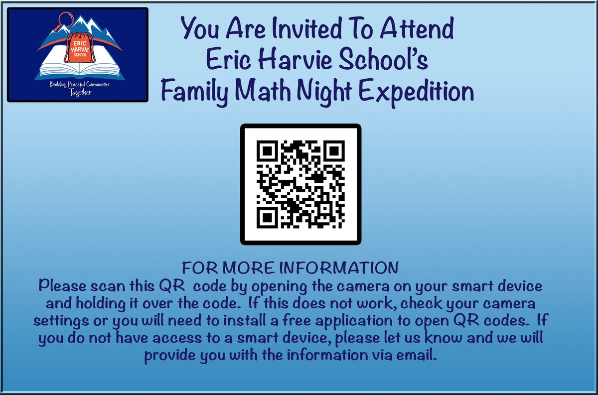 LorraineKinsman's tweet image. It’s Family Math Night this Thursday, March 8th! We are inviting all our families to come and participate in our exciting Math adventure - you will be amazed at the complex thinking of our EHS Mathematicians! #EHSOurStory #FamilyMath