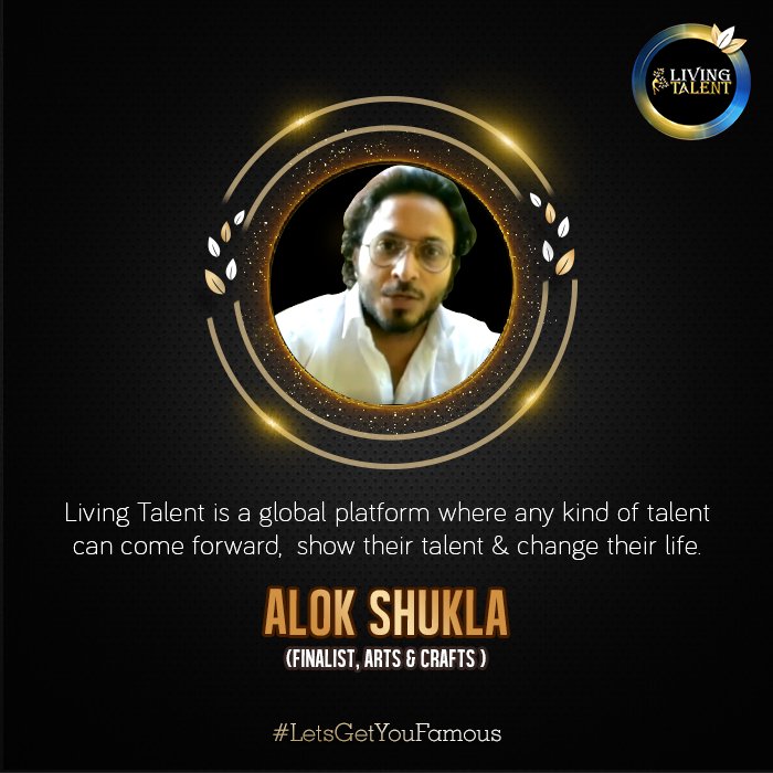 LivingTalents's tweet photo. Alok was one of the finalists and is awe-inspired by Masterpiece 2017. He made his journey to finals, you can make it too with Masterpiece 2.0.
#Season2ComingSoon #Masterpiece2018 #StayTuned #LetsGetYouFamous #TuesdayTestimonial https://t.co/qtWrRCbJdE
