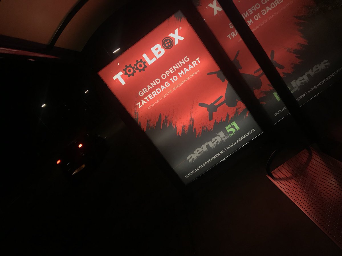 Komende zaterdag 10 maart Grand Opening <a href="/Toolboxemmen/">Toolbox</a> <a href="/GemeenteEmmen/">Gemeente Emmen</a> 

#opendag #toolbox #HowToToolbox #Emmen #maakhetmee #drones #droneracing #aerial51 #rensenpark #voordemakers