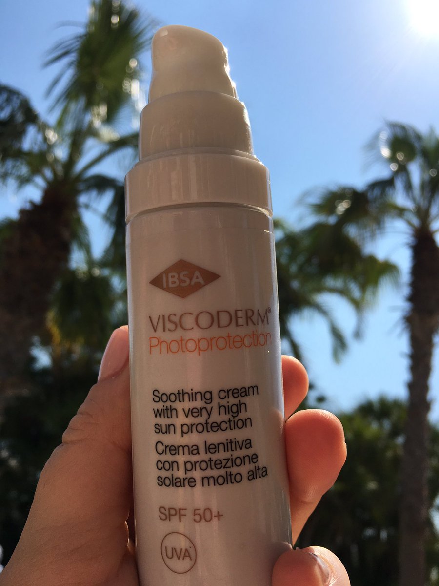 When you are fed up with the snow ☀️#Viscoderm #IBSA #sunprotection #sunblock #hyaluronicacid #wintersun #escape #holidays