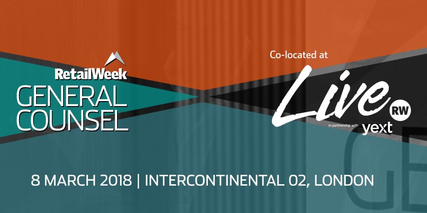 RPCLegal's tweet photo. Jeremy Drew, Karen Hendy and Nicola Cain are looking forward to attending the #Retailweek #GC summit this week. We are hosting an interesting roundtable on #Retailer liability: Preparing for #databreaches and their aftermath &amp; look forward to sharing the content @RPCRetail https://t.co/7NHzvyldIo