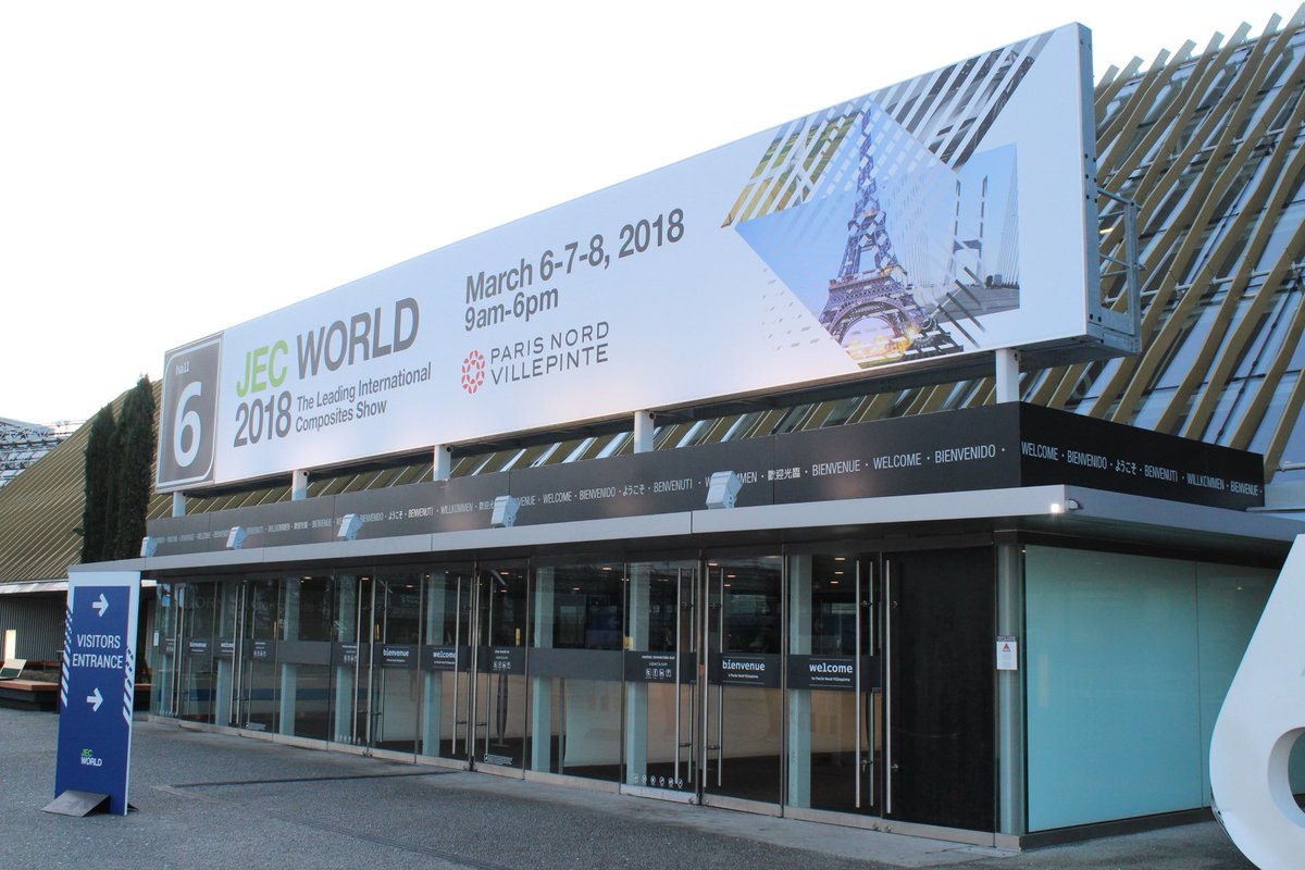 OCORE3D's tweet photo. #OCORE presents latest developments on the First #3Dprinting #boat #Mini650 at @JECComposites find us at #LEHVOSS stand #Hall5A #BoothF15 #MakeItReal #JECWorld #innovation #composites #Paris https://t.co/GZtsUX9DFC