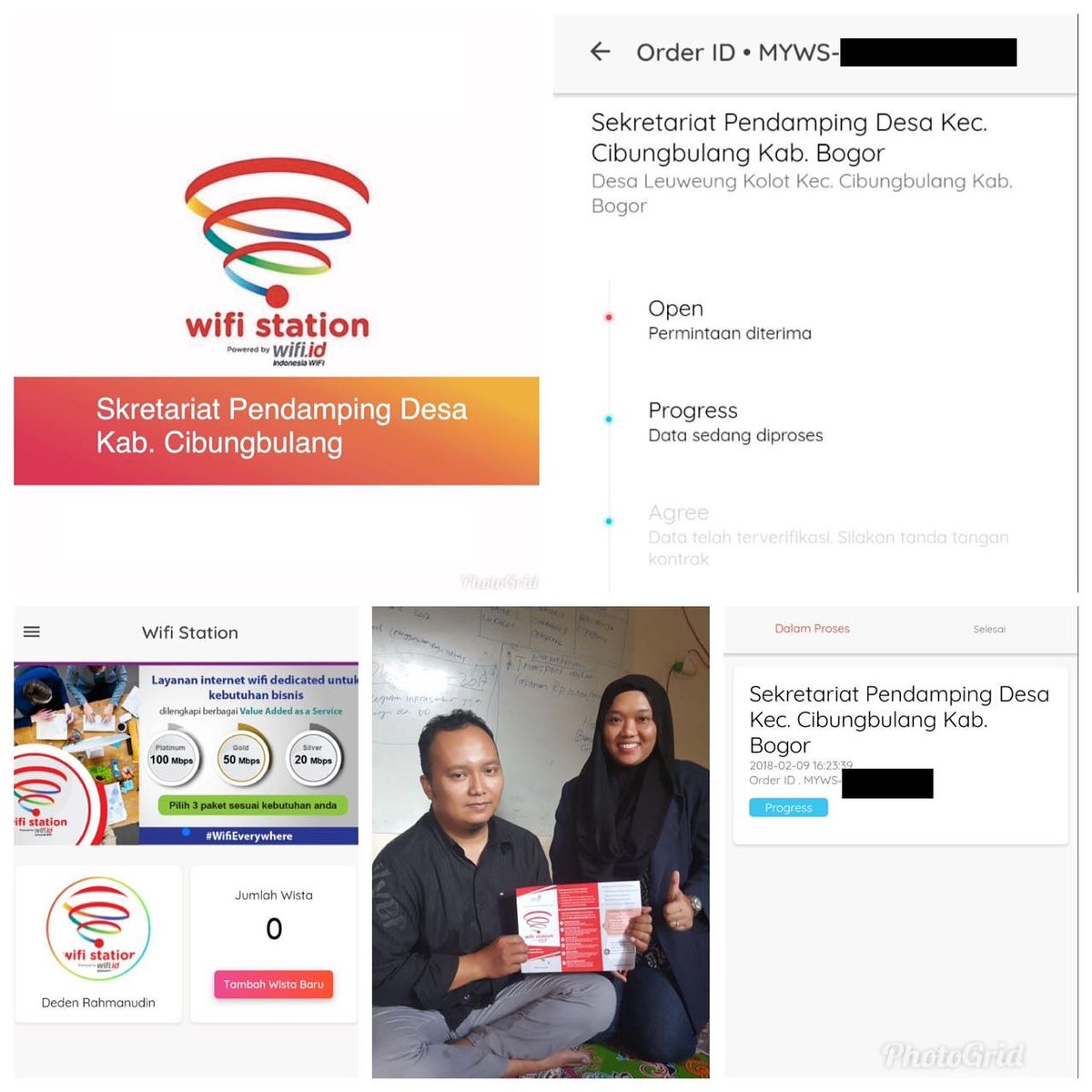 Segera hadir WiFi Station di Secretariat Pendamping Desa Kec. Cibungbulang Bogor. Kami Kapan? yuk gabung!
#wifieverywhere #gobringyourowndevice

smartbisnis.id/wifistation
Google Play : bit.ly/mywifistationa…
App Store : bit.ly/Mywifistationa…

WA 081245524629