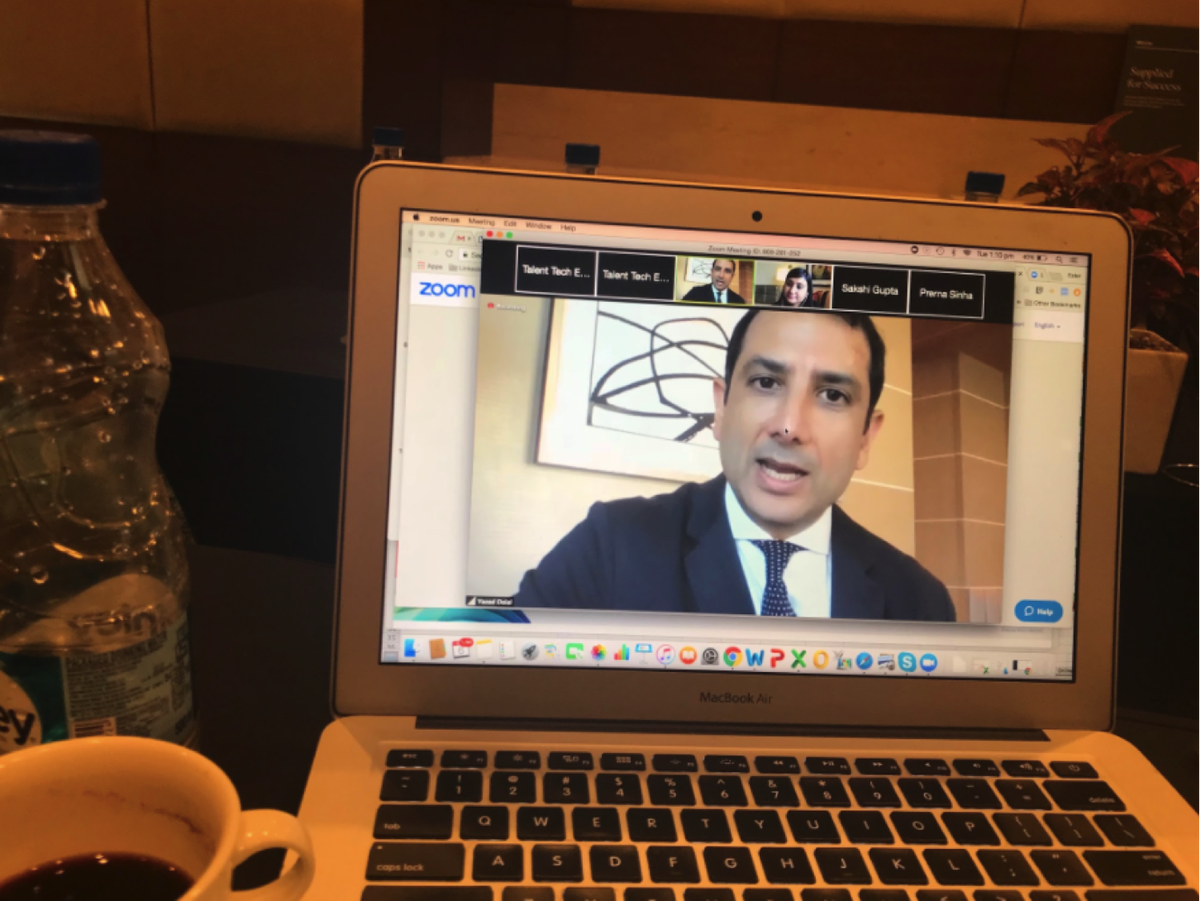 Ester_Matters's tweet image. View from my seat at #talenttechevolve - new paradigms of attending a conference! Thank you @yazad @Oracle_India for a fascinating conversation