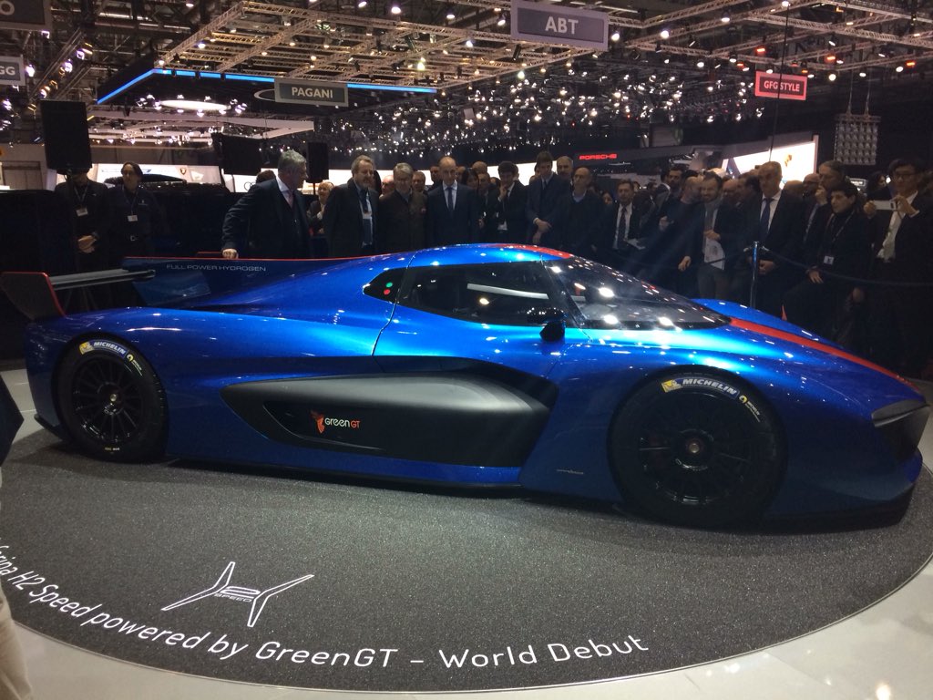 Rhodos's tweet photo. Here’s the new @PininfarinaSpA #H2Speed #gimsswiss https://t.co/t5p87ydBvp